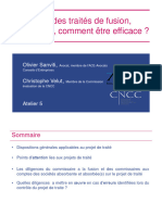 Redaction Des Traites de Fusion Formalisme Comment Etre Efficace