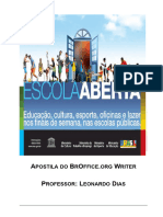 Apostila Oficial - Escola Aberta