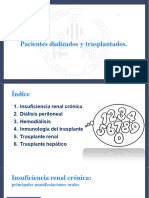 Pacientes Dializados y Trasplantados en Odontologia