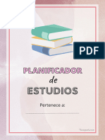 Planning de Estudio