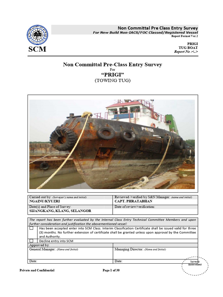 Non-Committal Pre-Class Survey Report | PDF | Shipping | Ships