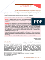 Produção Científica em laser:LED Na Odontologia Brasileira No Período de 2015 A 2019