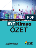 Ayt Ki̇mya Özet - Alidincsönmez