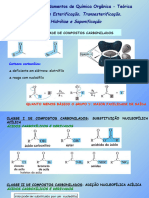 ICT 016 - Reações de Esterificação, Transesterificação, Hidrólise e Saponificação