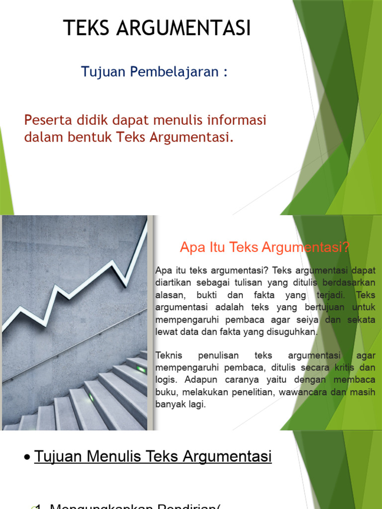 Struktur Teks Argumentasi | PDF | Kajian Bahasa Asing