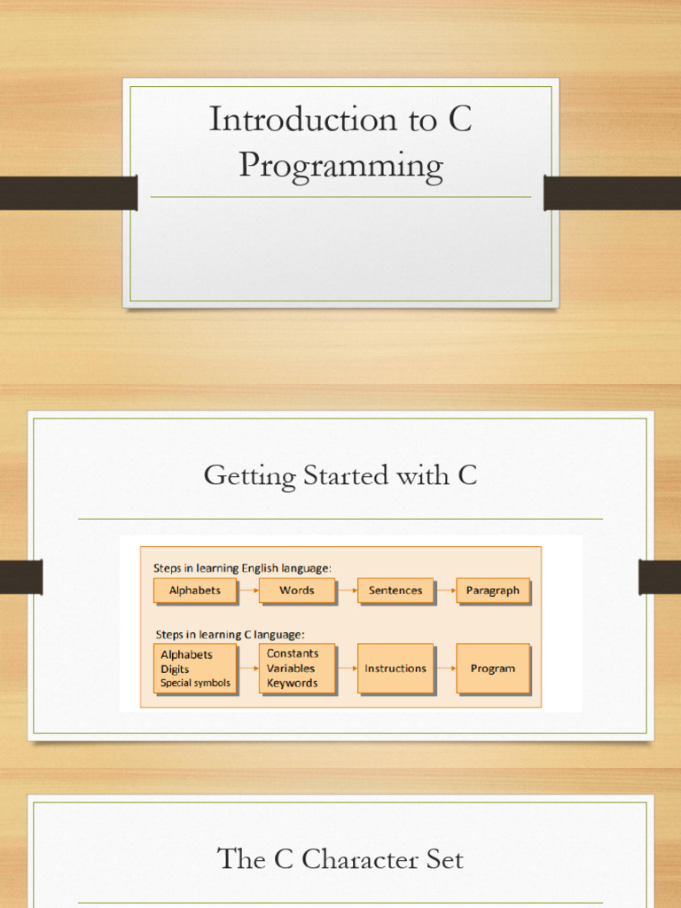 Introduction To C Programming | PDF | Integer (Computer Science) | Byte