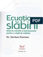 Ecuatia Slabirii - Serban Damian