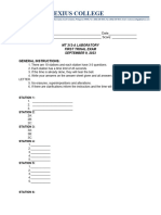 MT 312 A Answer Sheet