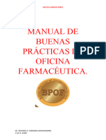 Manual de Buenas Prácticas de Oficina Farmacéutica