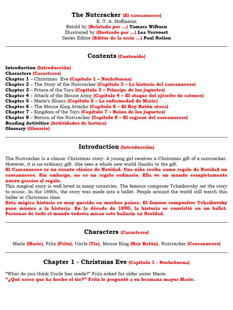 The Nutcracker Pdf Suites Eta Hoffmann