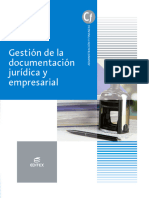 Gestión de La Documentación Jurídica y Empresarial