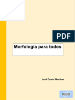 Morfología para Todos: El Mejor Libro para Aprender Morfología