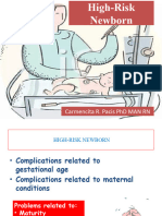 High Risk Newborns Student