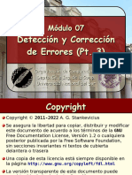 Módulo 07 - Detección y Corrección de Errores (Pt. 3) .Color