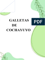 CUADERNO DE CAMPO GALLETAS DE COCHAYUYO 1º Secundaria