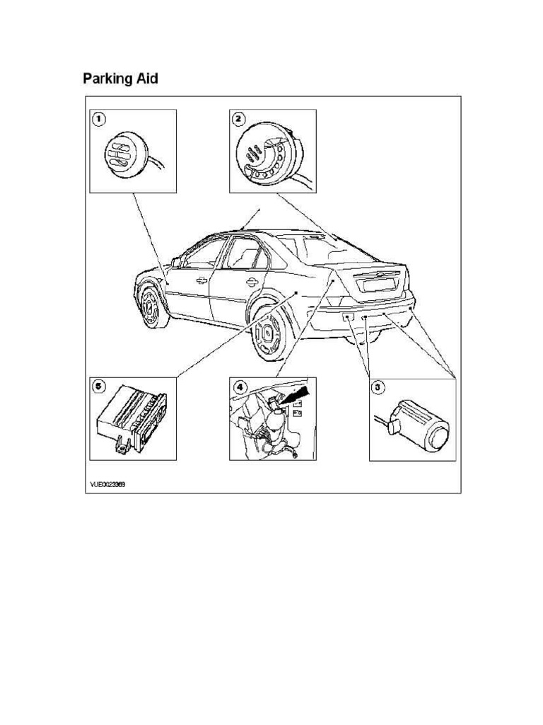 Parking Aid System Guide 2002-2003 | PDF | Electrical Connector | Light ...