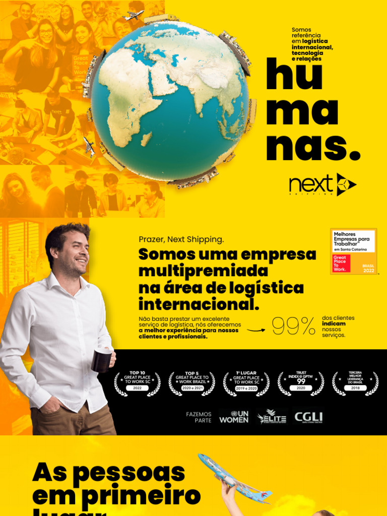 Next Shipping Comercial 2022 PT | PDF | Logística | Inovação