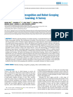 Object Detection Recognition and Robot Grasping Based On Machine Learning A Survey