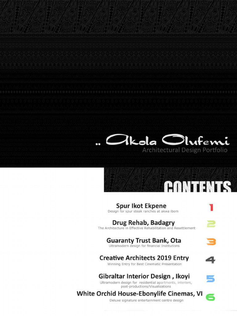Architecture Portfolio | PDF