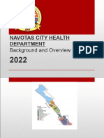 Navotas City Health Department: Background and Overview