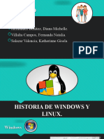 Historia de Windows y Linux