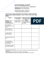 7C - Exercício de Fixação - Tipos de Verbos e Predicados