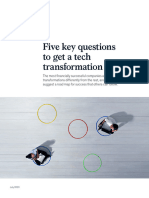 Five Key Questions To Get A Tech Transformation Right VF