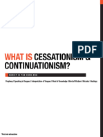 What Is Cessationism & Continuationism