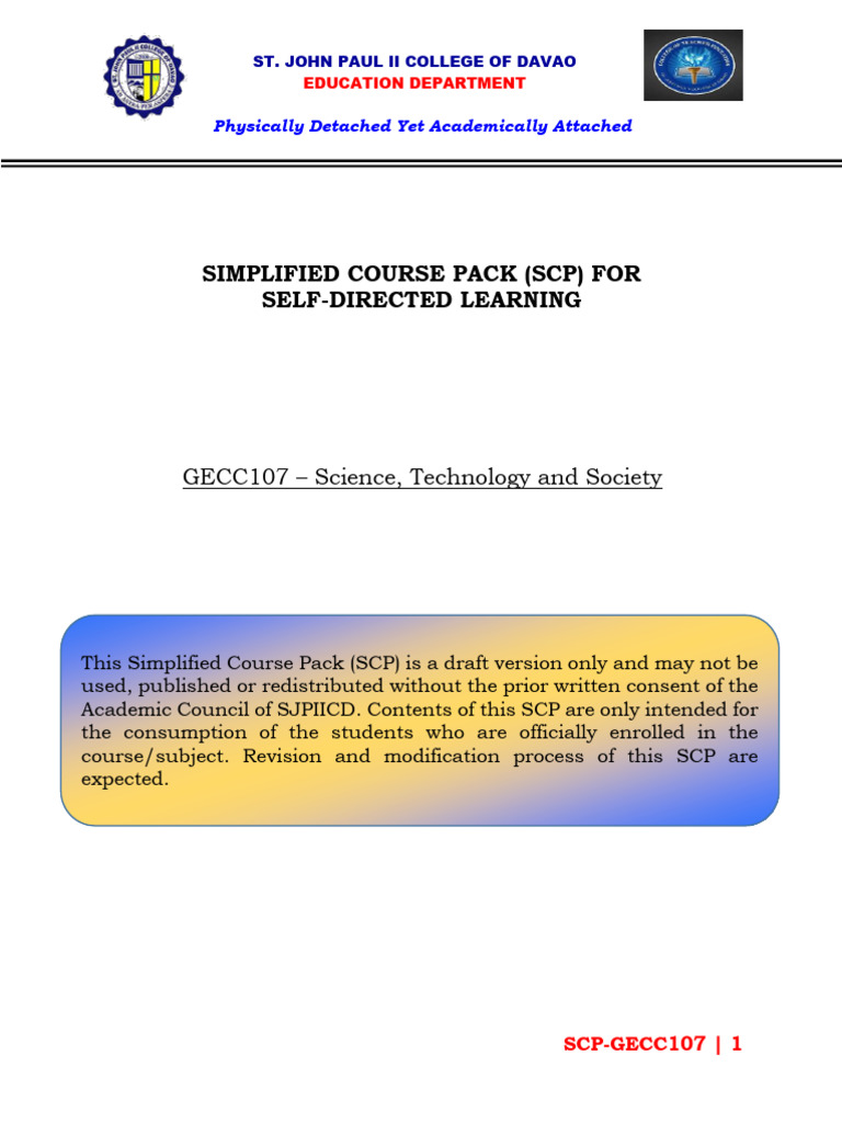 Science, Technology, and Society SCP | PDF | Science | Nicolaus Copernicus