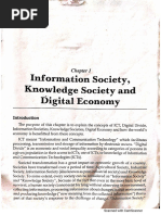 Chapter 1 - Information Society, Knowledge Society and Didgital Economy