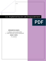 1.4 Implementacion de Empowermet