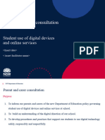 Digital Devices Parent Carer Consultation Presentation