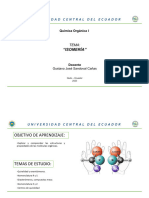 Universidad Central Del Ecuador: "Isomería"