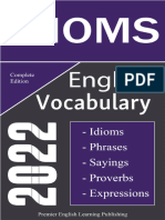 English Vocabulary Idioms 2022 Book