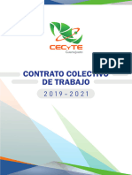 Digital-Contrato Colectivo de Trabajo CECyTEG 2019-2021