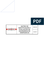 Mag-003 Matriz de Identificación y Evaluación de Escenarios