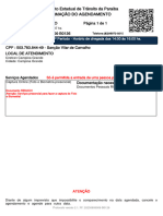 Departamento Estadual de Trânsito Da Paraiba Confirmação Do Agendamento