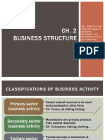 ch2 Business Structure