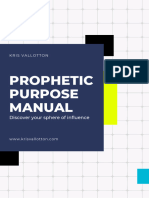 The Prophetic Purpose Manual