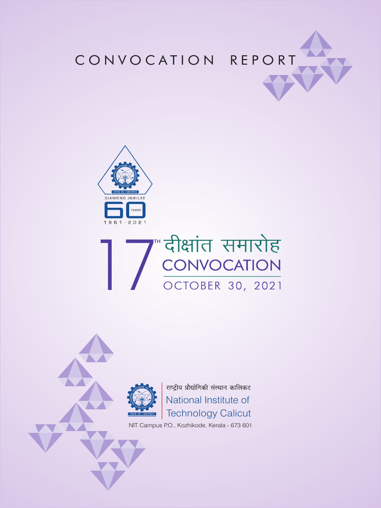 17th Convocation Report 0 Pdf Radio