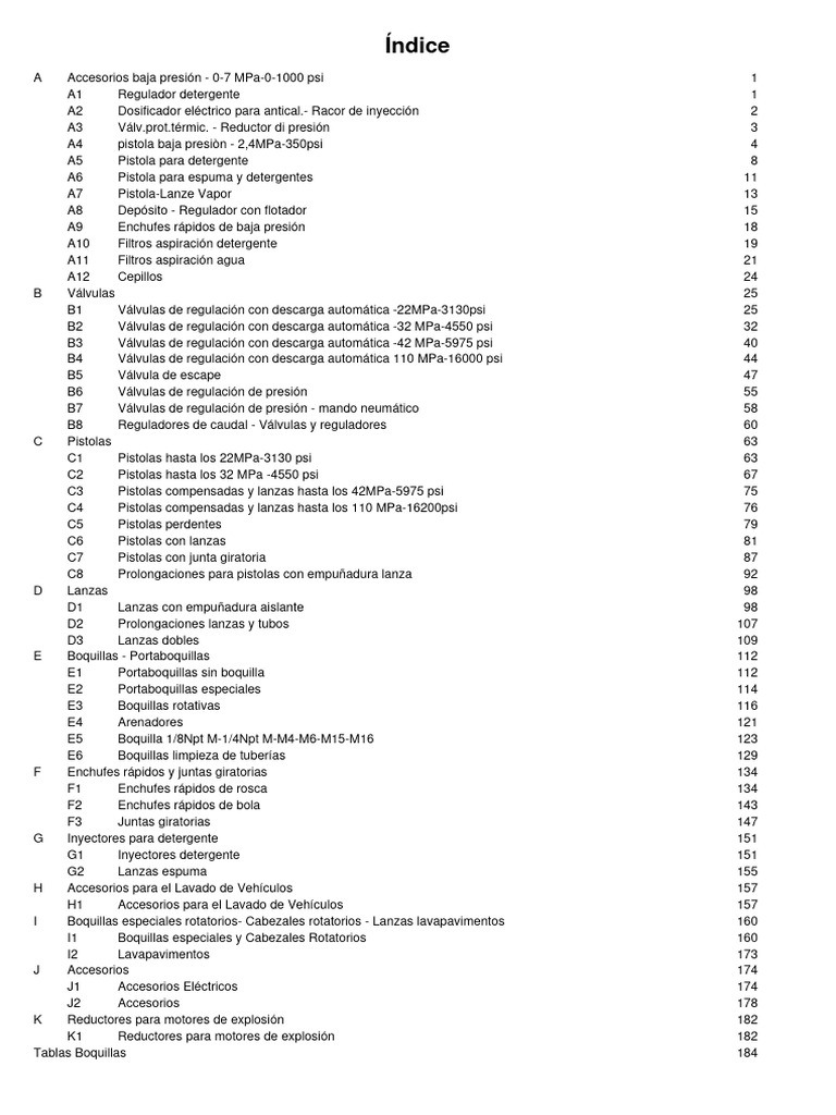 Catalogo ITALIANO | PDF | Presión | Materiales