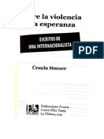 Entre A Violência e A Esperança - Úrsula Haser