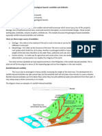 Geological Hazards Landslides and Sinkholes