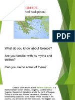 Greece Historical Background 2