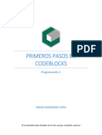 Primeros Pasos en CodeBlocks