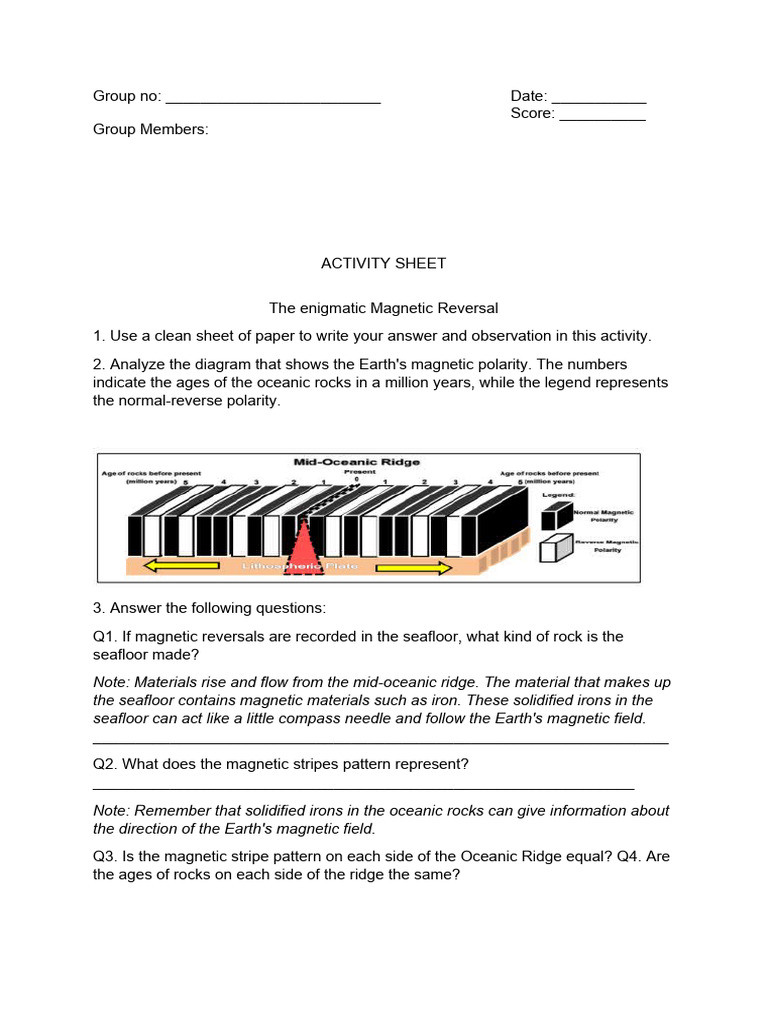 Activity on Reversal PDF