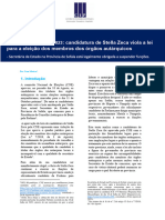 Eleicoes Autarquicas 2023 Candidatura de Stella Zeca Viola A Lei para A Eleicao Dos Membros Dos Orgaos Autarquicos