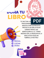 Poster Anuncio Importante Moderno Creativo Azul