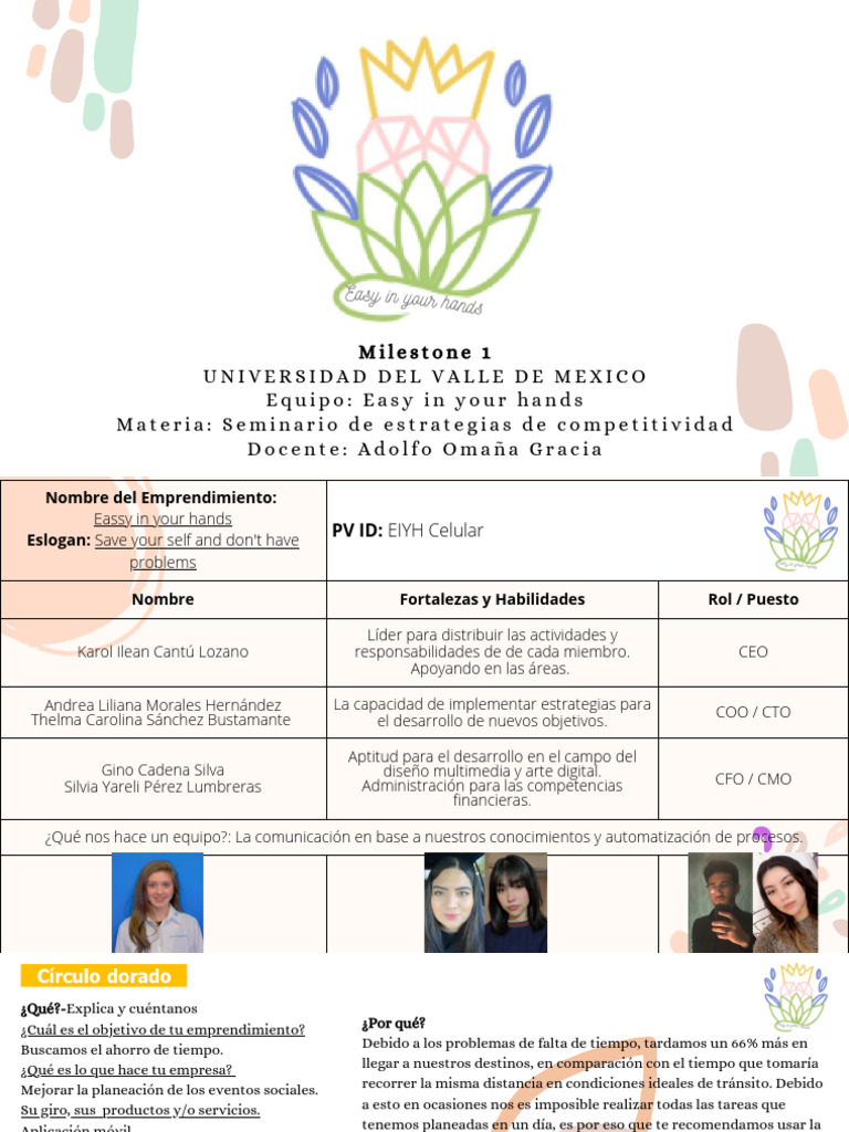 Milestone 2-Easy in Your Hands | PDF | Cliente | Business