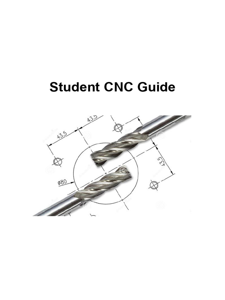 Tormach CNC Student Guide 0 PDF Numerical Control Secondary Sector Of The Economy
